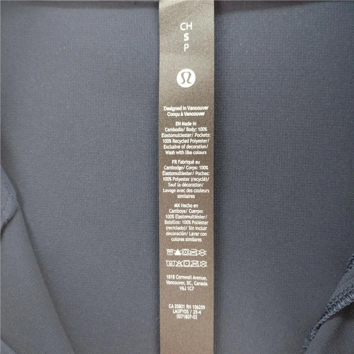 Lululemon clothing - Sojourn Jacket - Sojourn Jacket - Blue 9