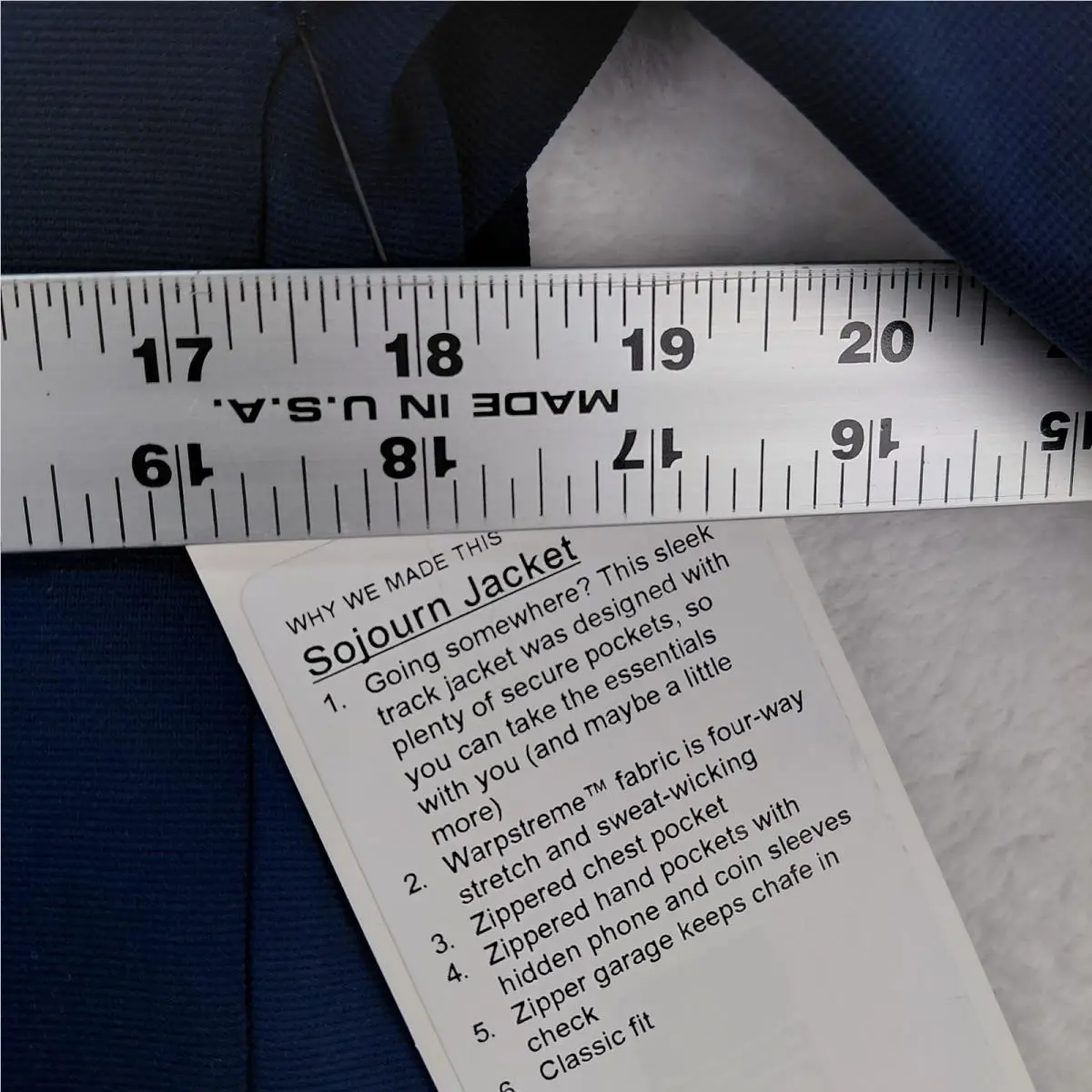 Lululemon clothing - Sojourn Jacket - Sojourn Jacket - Blue 7