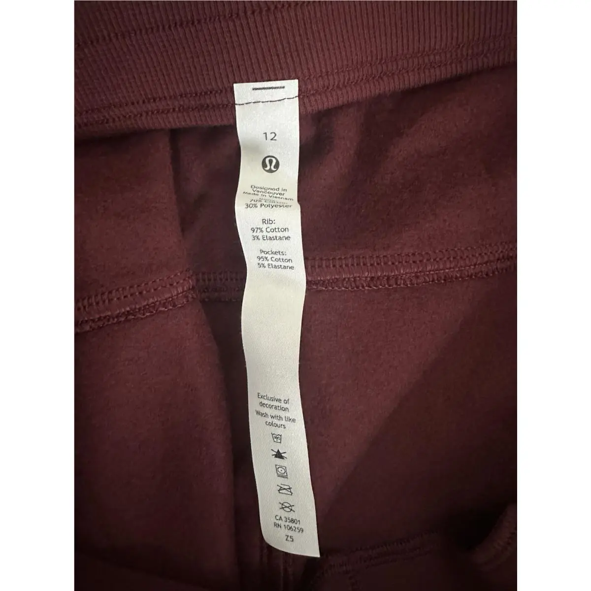 Lululemon clothing - Red 3