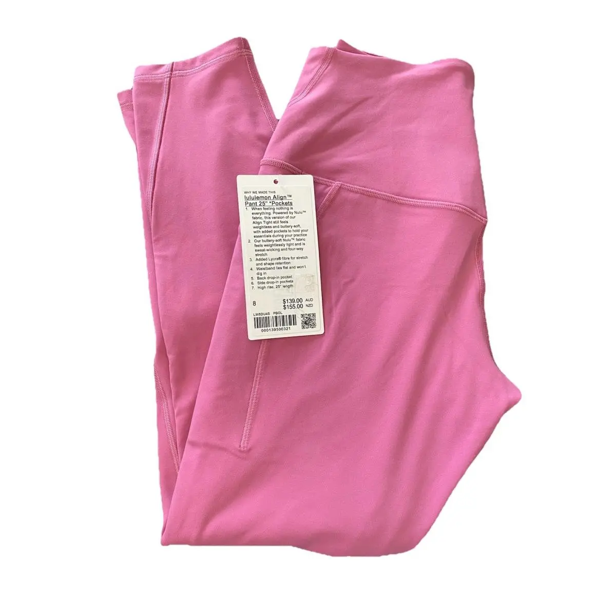 Lululemon clothing - Pink blossom 1