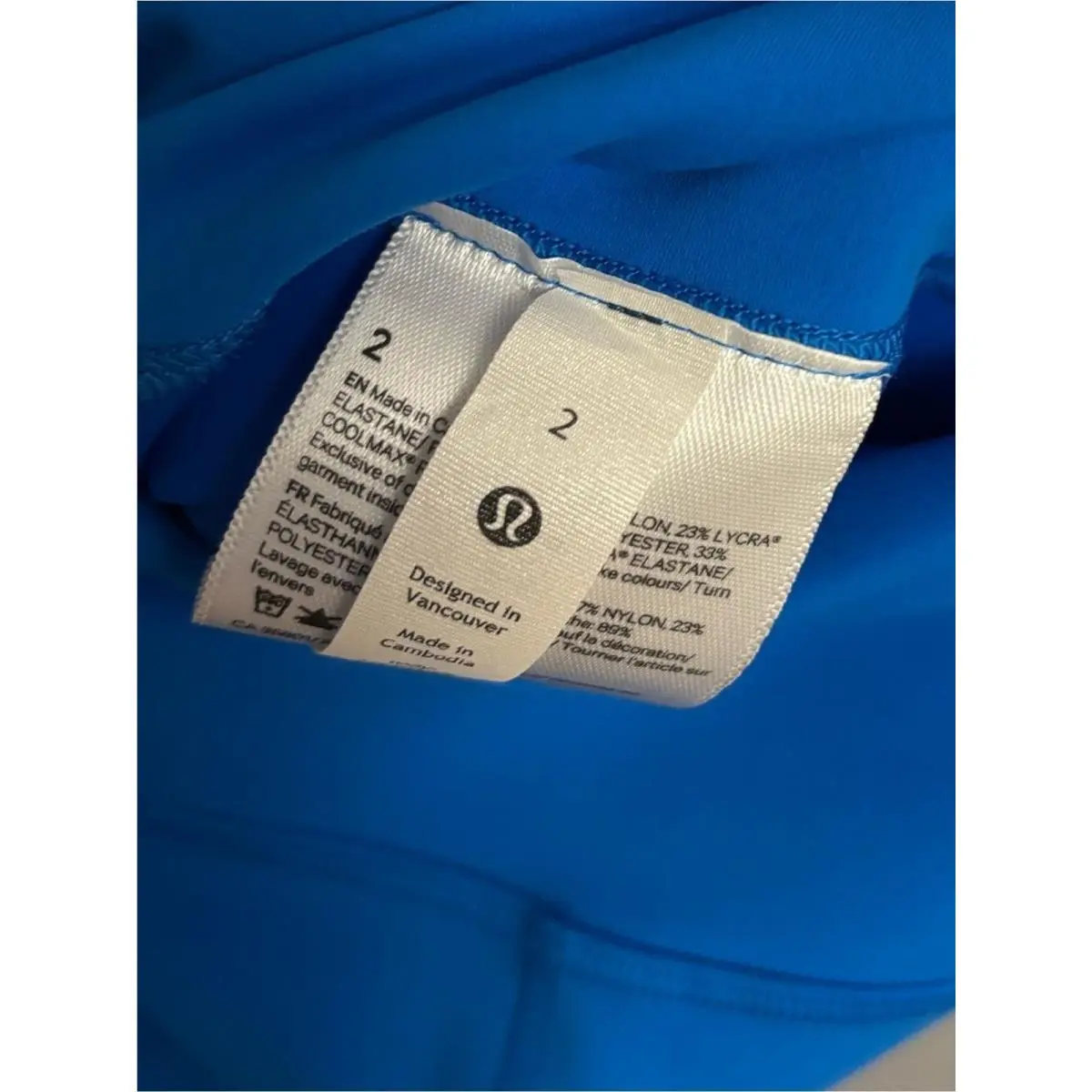 Lululemon clothing - Blue 5