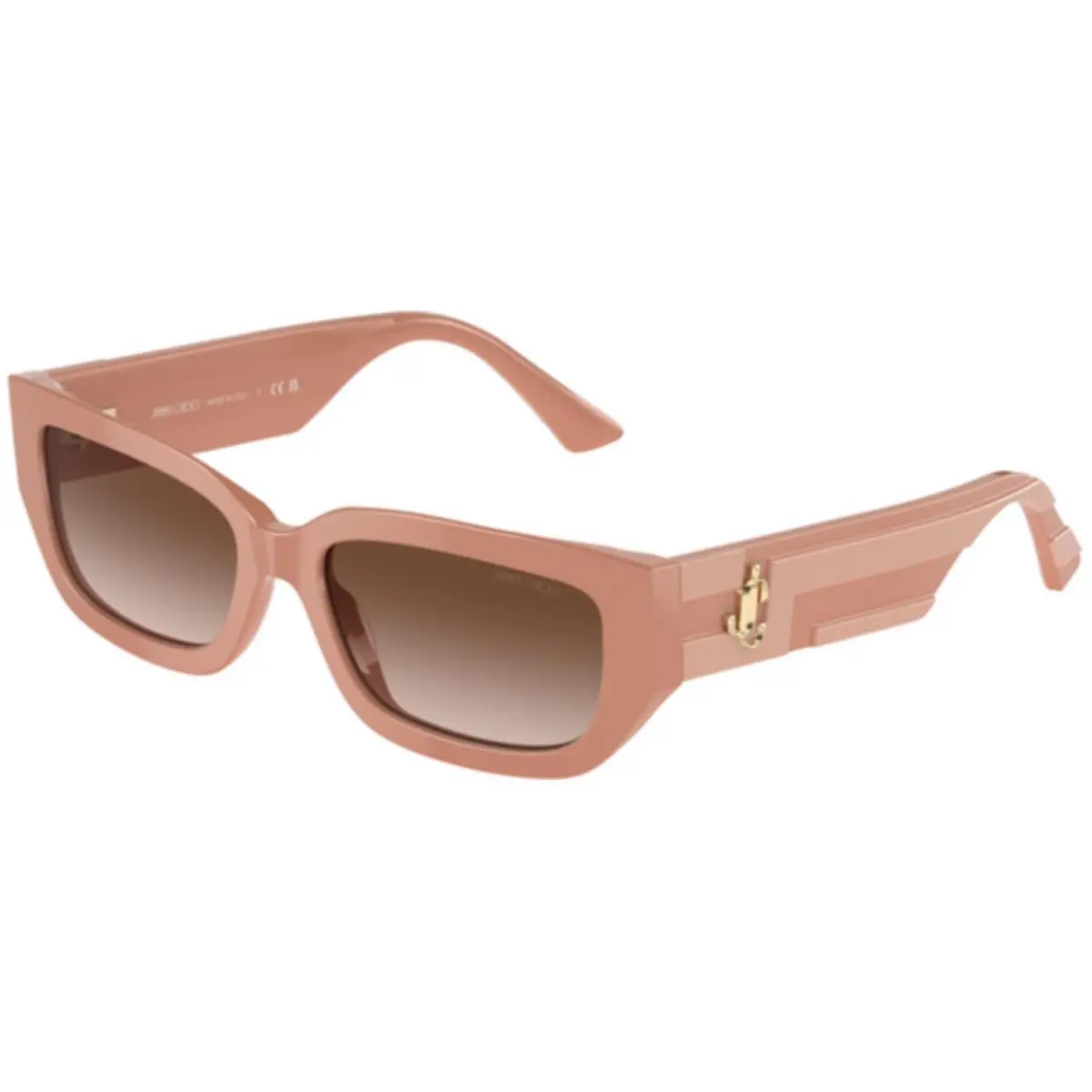 JC 5017 Pink / Gradient Brown 503213 Size 55 Sunglasses by Jimmy Choo