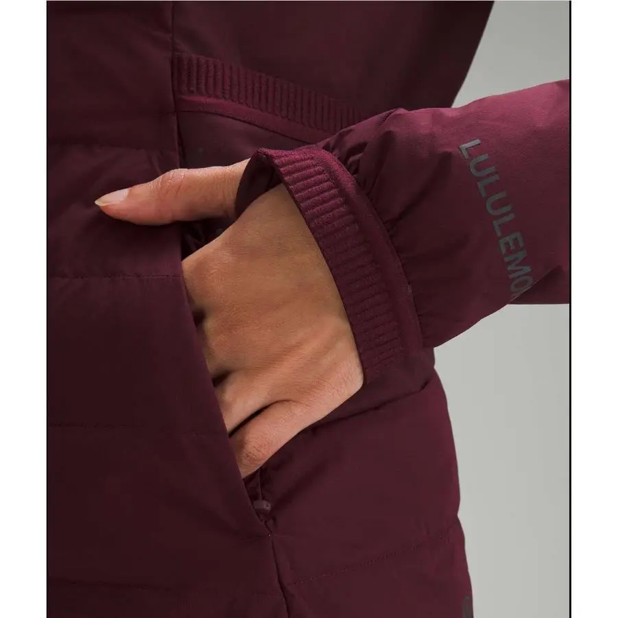 Lululemon clothing - Lululemon Down for It All Jacket - LW4CA7S - Red 18
