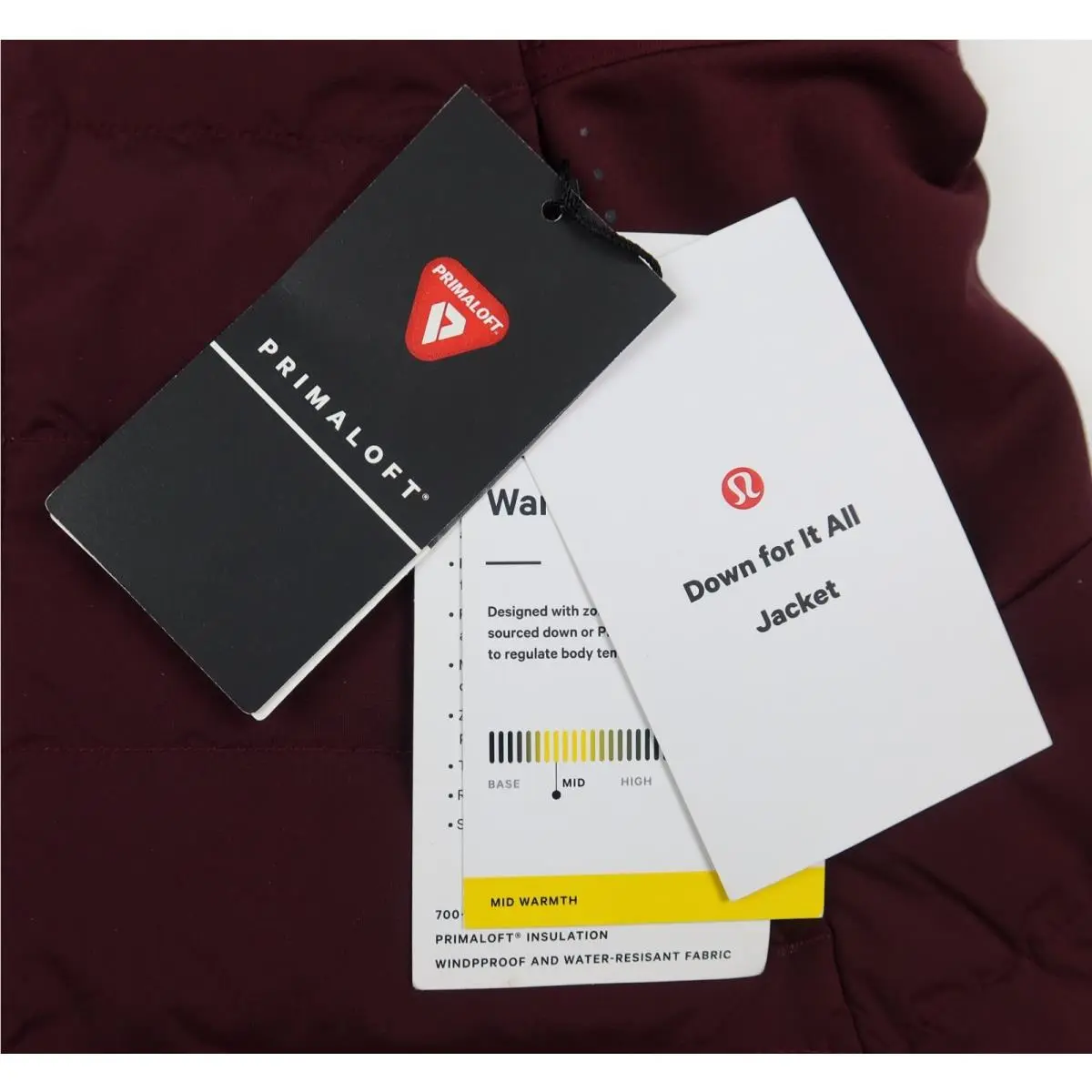 Lululemon clothing - Lululemon Down for It All Jacket - LW4CA7S - Red 6