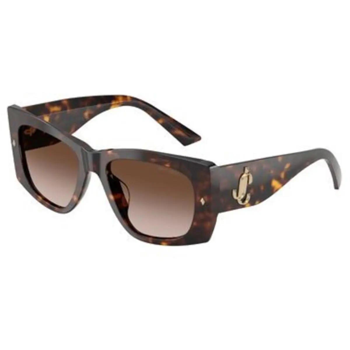 JC 5061 U Havana / Brown Gradient 500213 Size 54 Sunglasses by Jimmy Choo