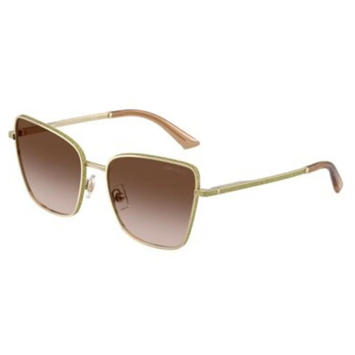 Jimmy Choo JC 4023 J Pale Gold / Gradient Brown 300613 Size 55 Sunglasses