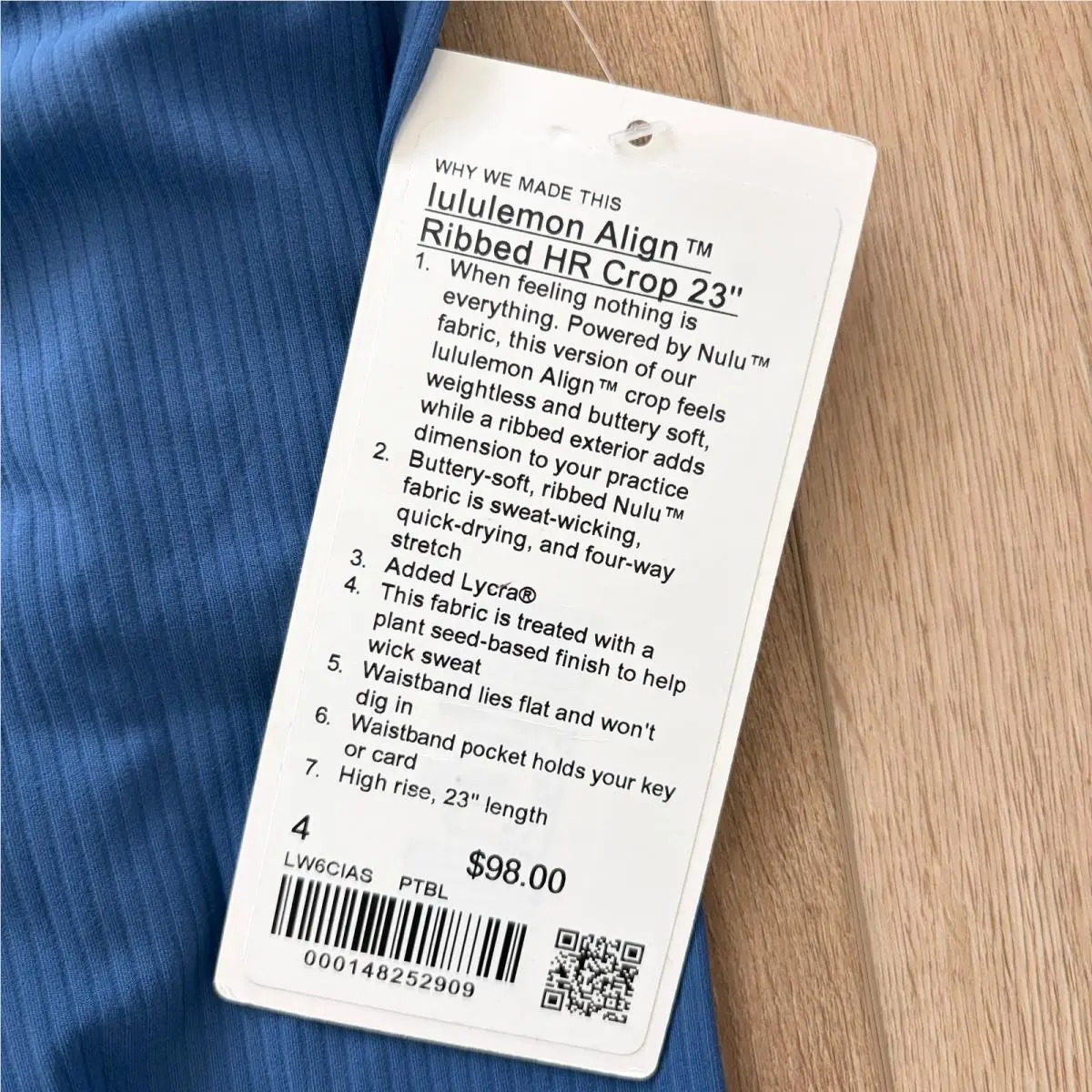 Lululemon clothing - Blue 2