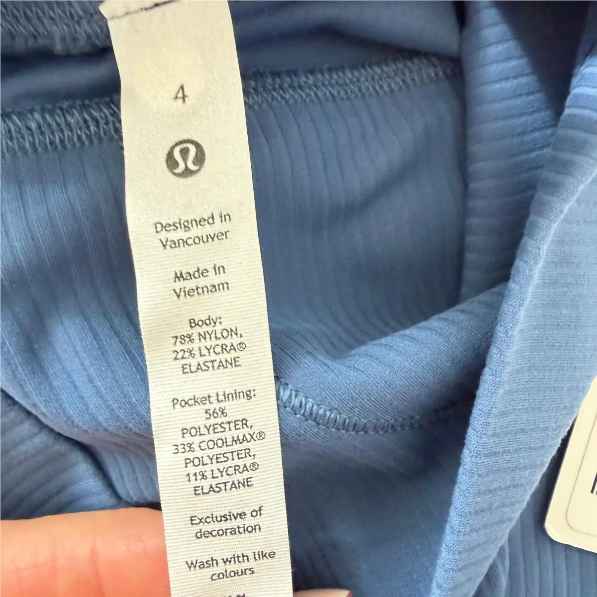 Lululemon clothing - Blue 3