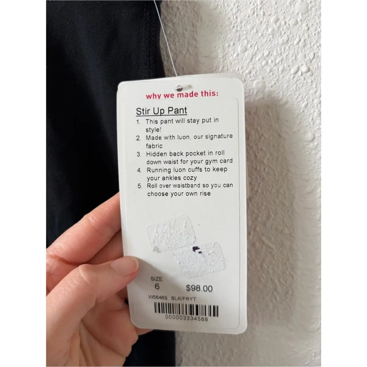 Lululemon clothing - Black 3