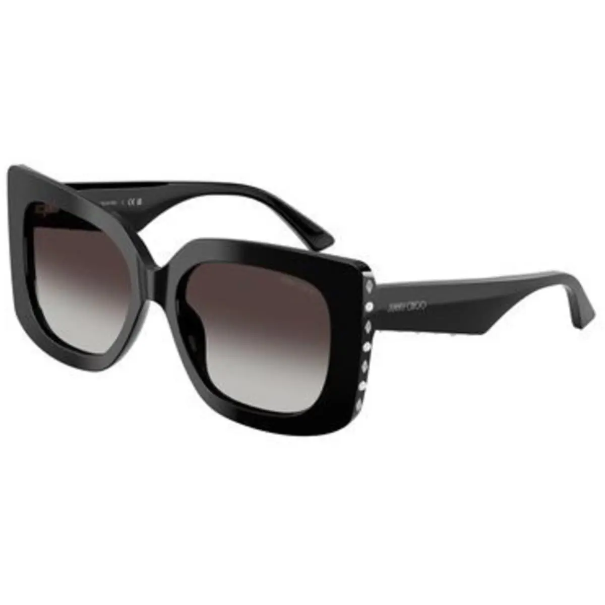 JC 5025 HF Black / Gradient Grey 50008G Size 54 Sunglasses by Jimmy Choo