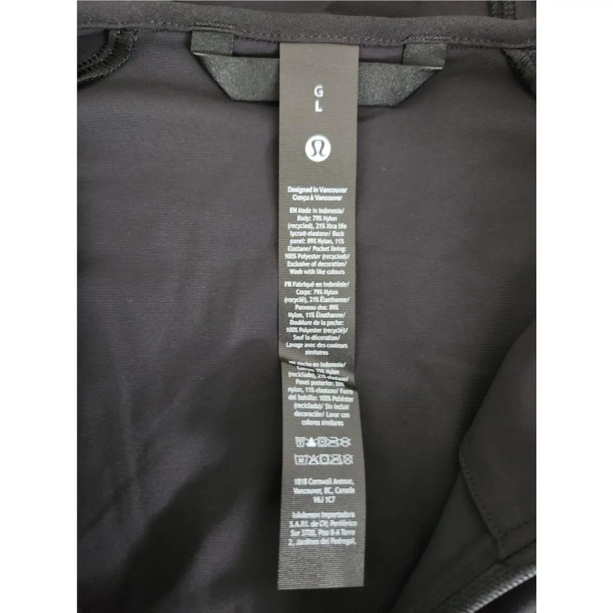 Lululemon clothing - Lululemon Pace - Pace - Black 3