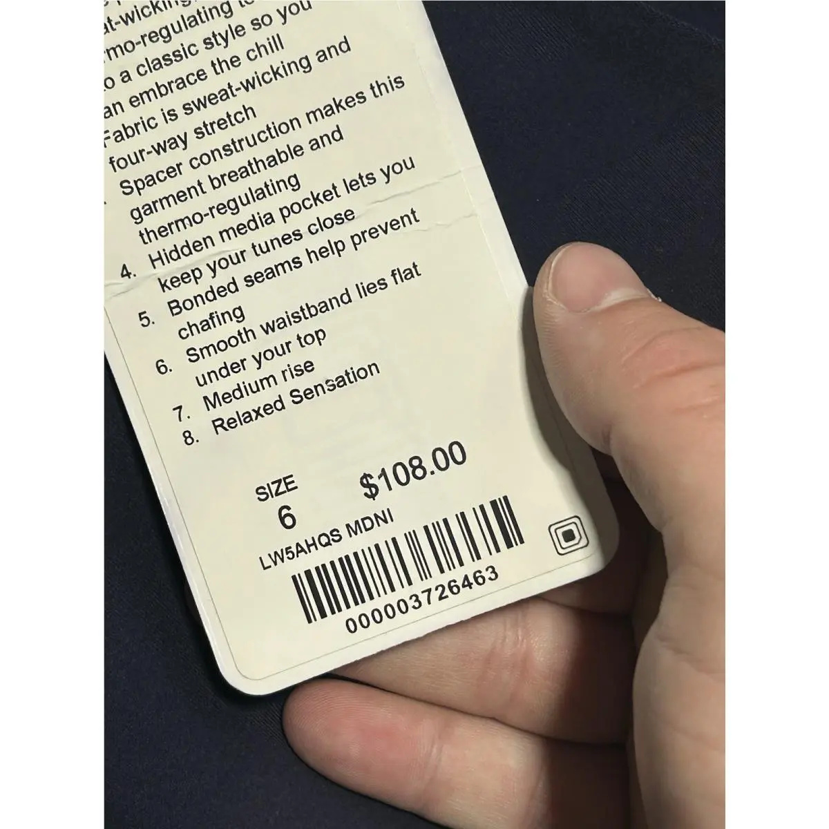 Lululemon clothing - Blue 2