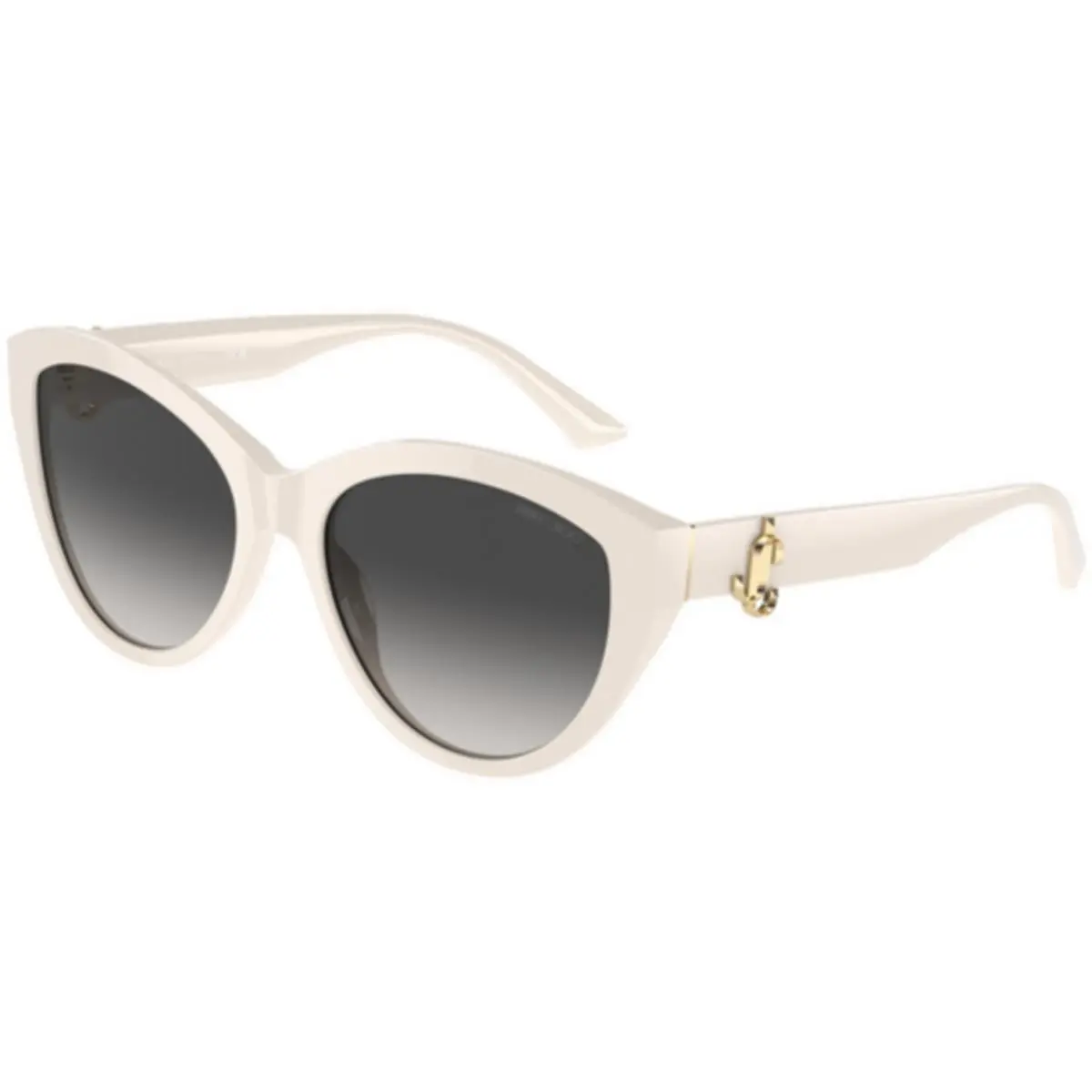 JC 5007 White / Gradient Grey 50088G Size 55 Sunglasses by Jimmy Choo