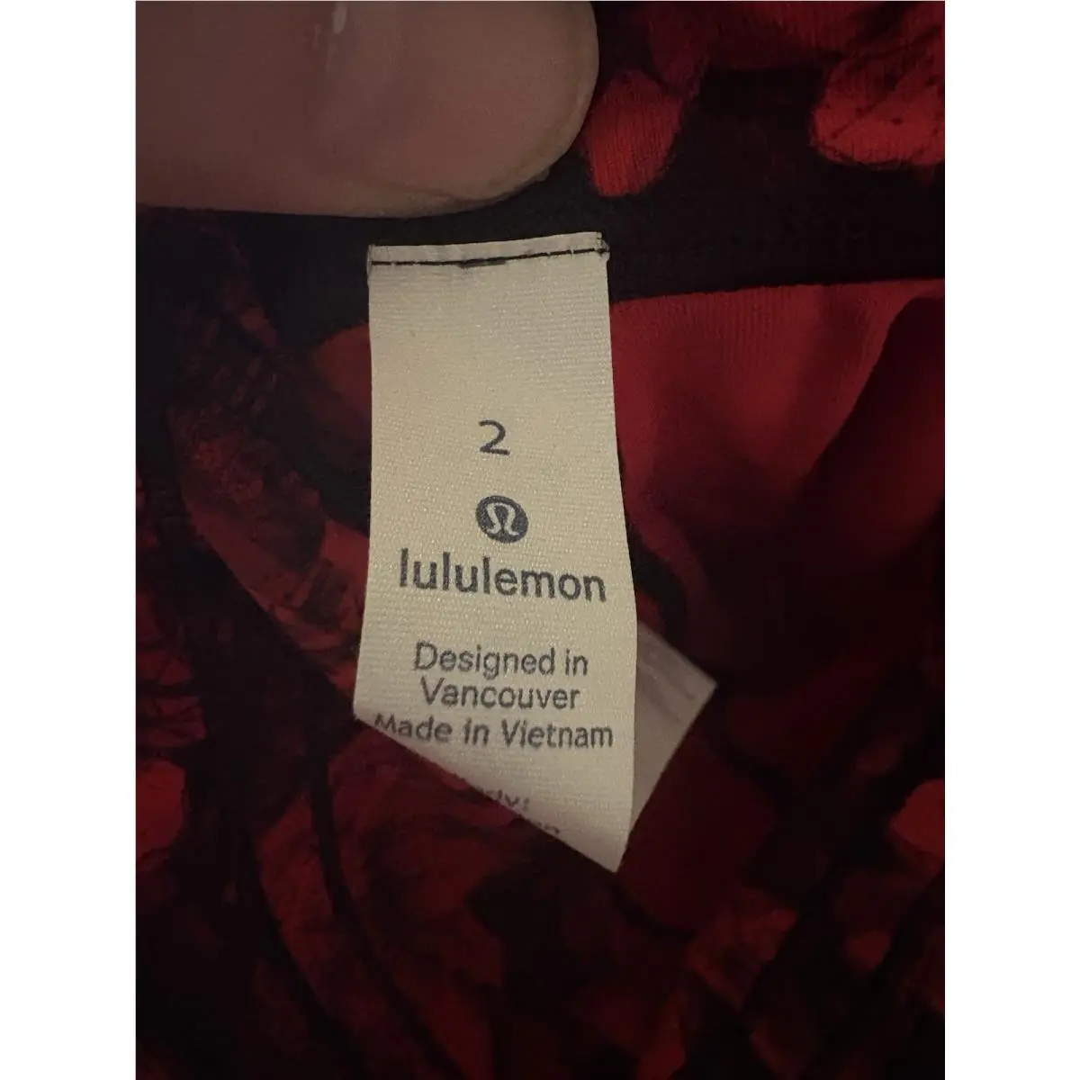 Lululemon clothing - Red 3