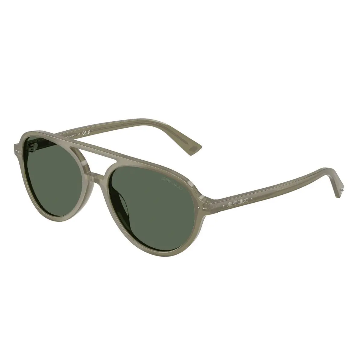 JC 5055 U Opaline Green / Dark 508271 Size 55 Sunglasses by Jimmy Choo