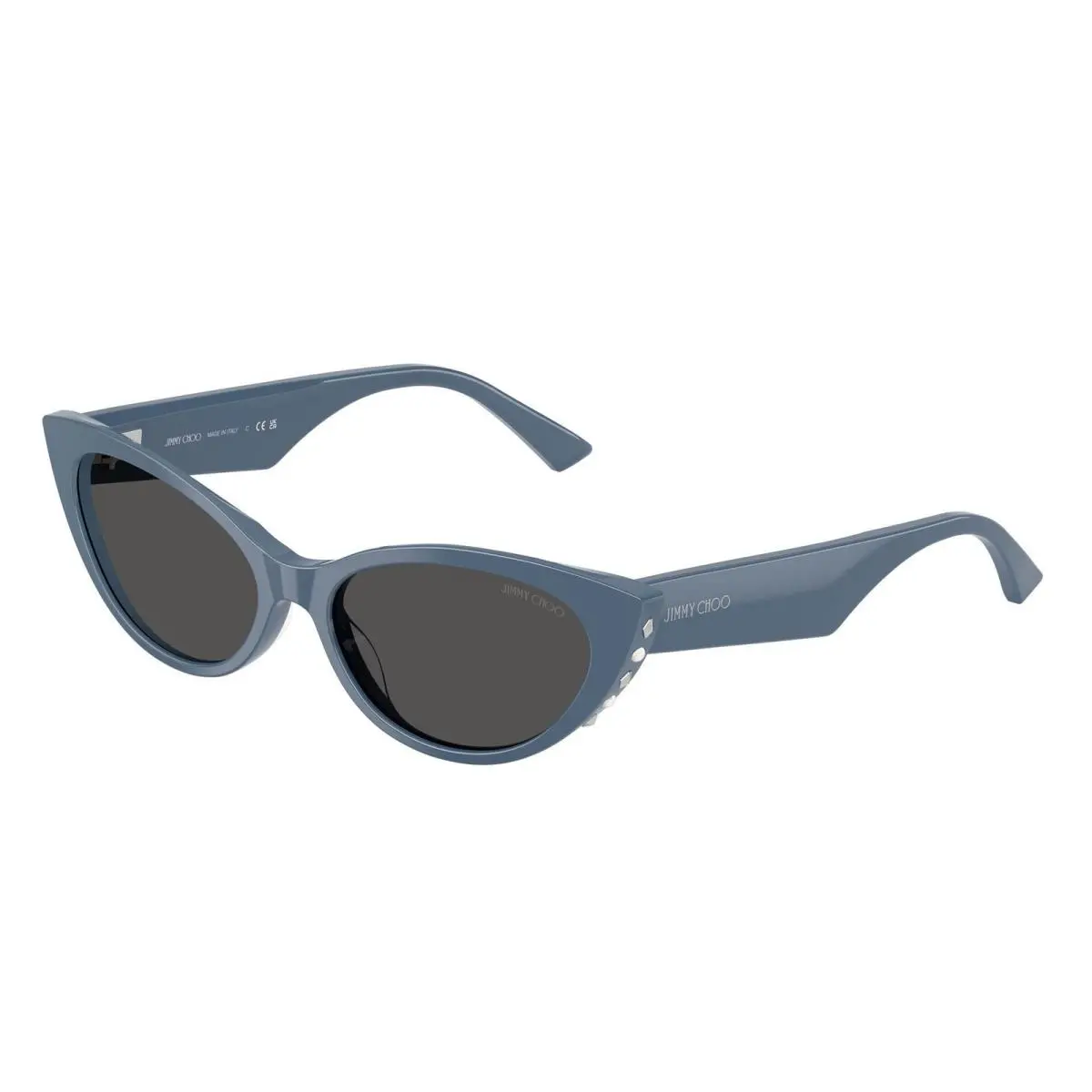 JC 5023 H Blue / Dark Grey 502087 Size 55 Sunglasses by Jimmy Choo