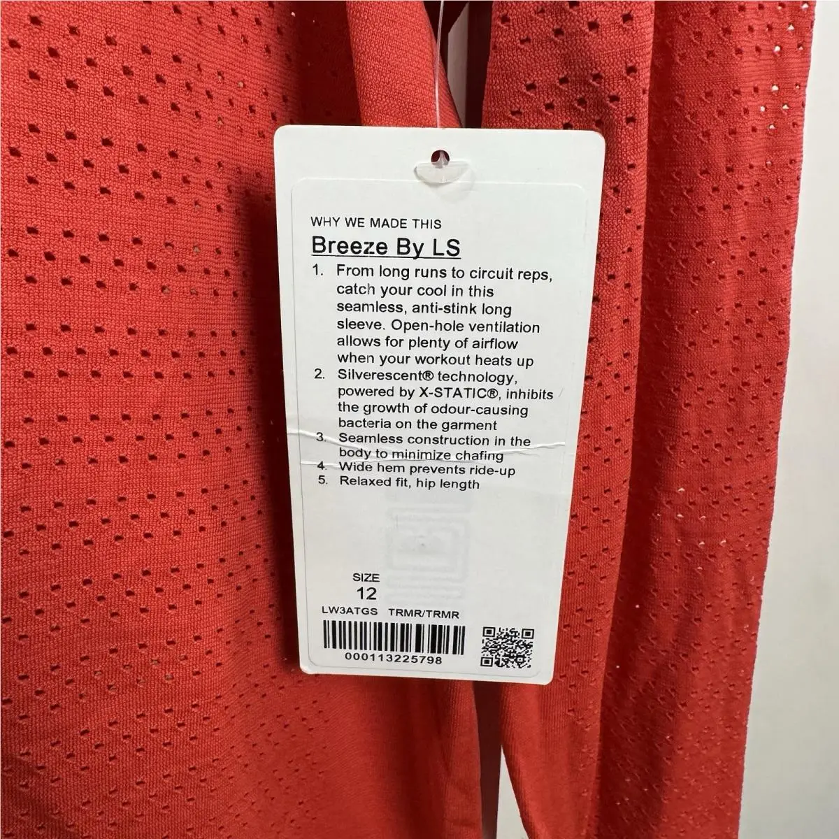 Lululemon clothing - Thermal Red 4