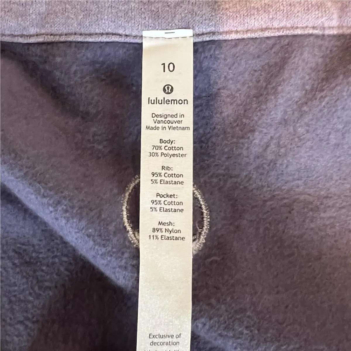 Lululemon clothing - Purple 1