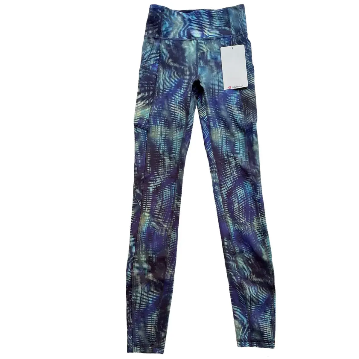 Lululemon Invigorate HR Tight 28 Leggings Shapeshifter Flux Blue Size 2