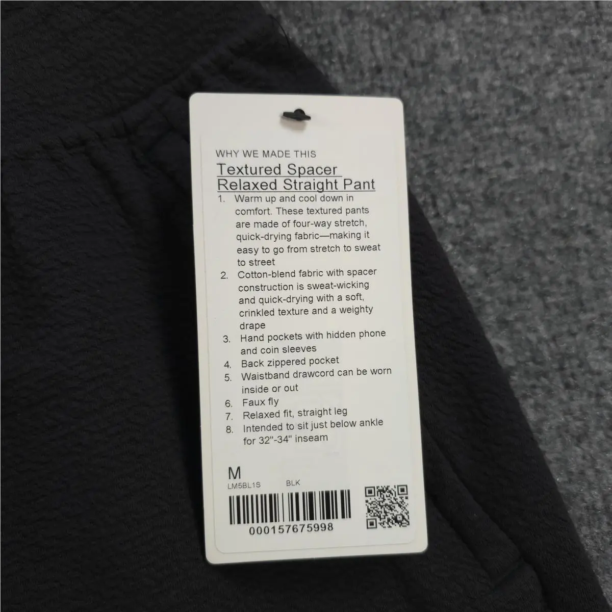 Lululemon clothing - Black 1