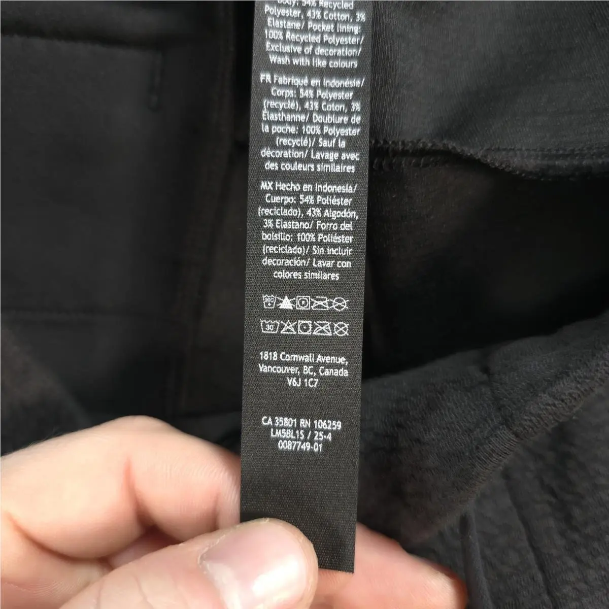 Lululemon clothing - Black 3