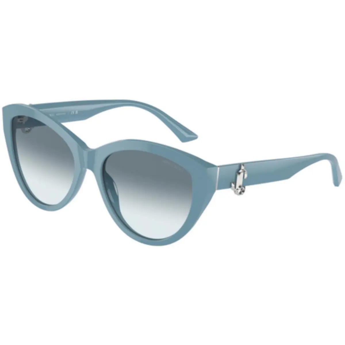 JC 5007 Blue / Gradient Polyamide Standard 501219 Size 55 Sunglasses by Jimmy Choo