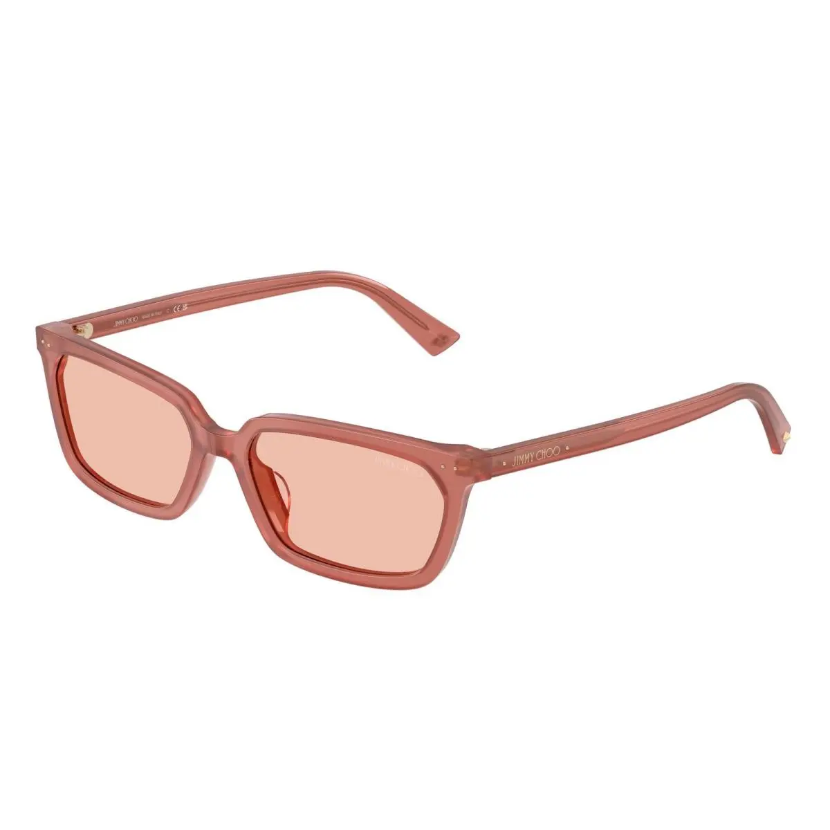 Jimmy Choo JC 5050 U Opaline Pink / Dark 508484 Size 55 Sunglasses