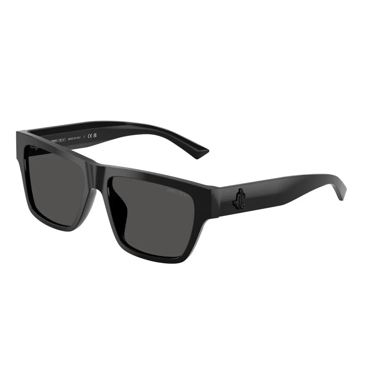 JC 5052 U Black / Dark Gray 500087 Size 54 Sunglasses by Jimmy Choo