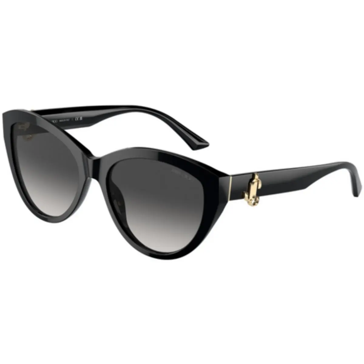 JC 5007 Black / Gradient Grey 50008G Size 55 Sunglasses by Jimmy Choo