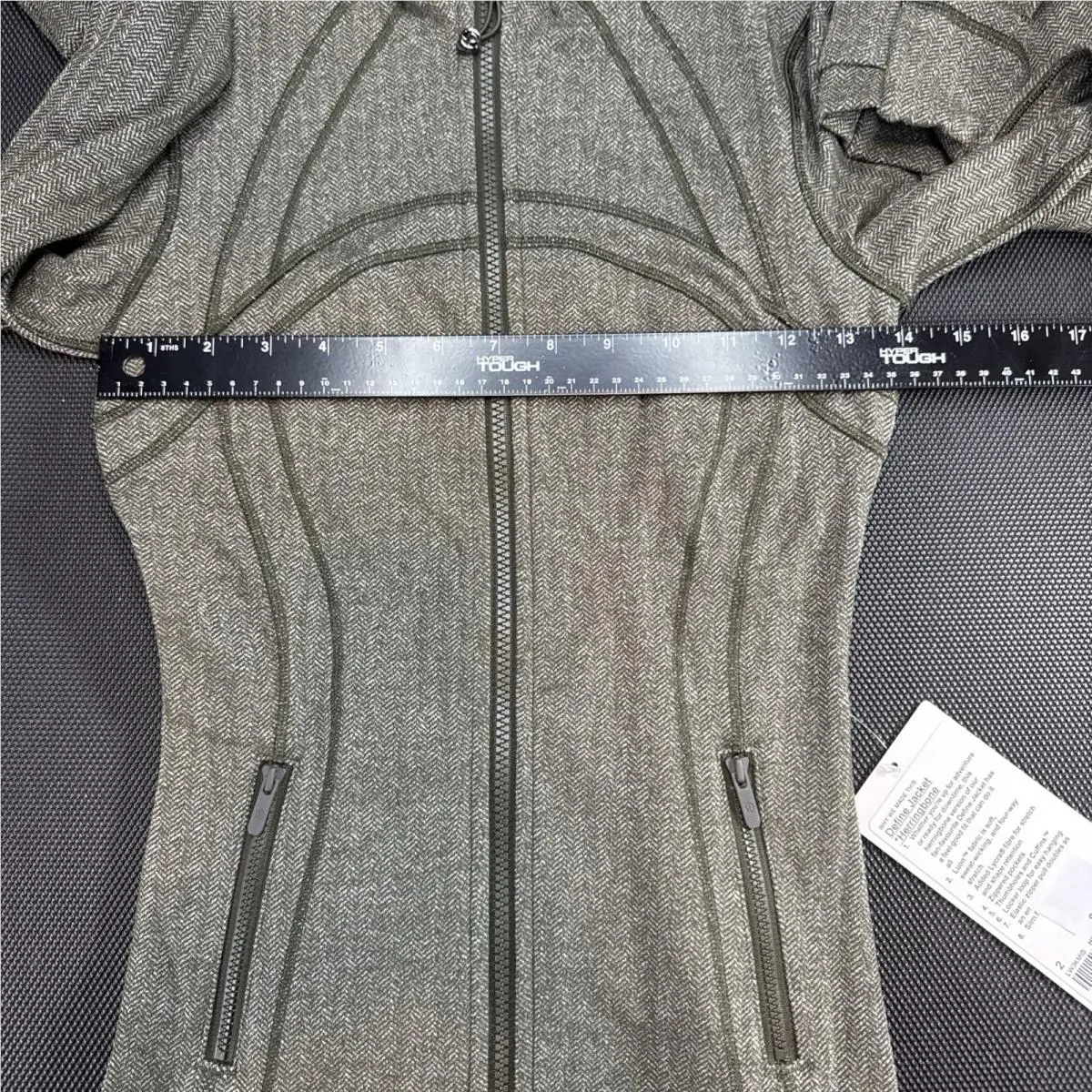 Lululemon clothing - Brown/Green Olive Herringbone 8