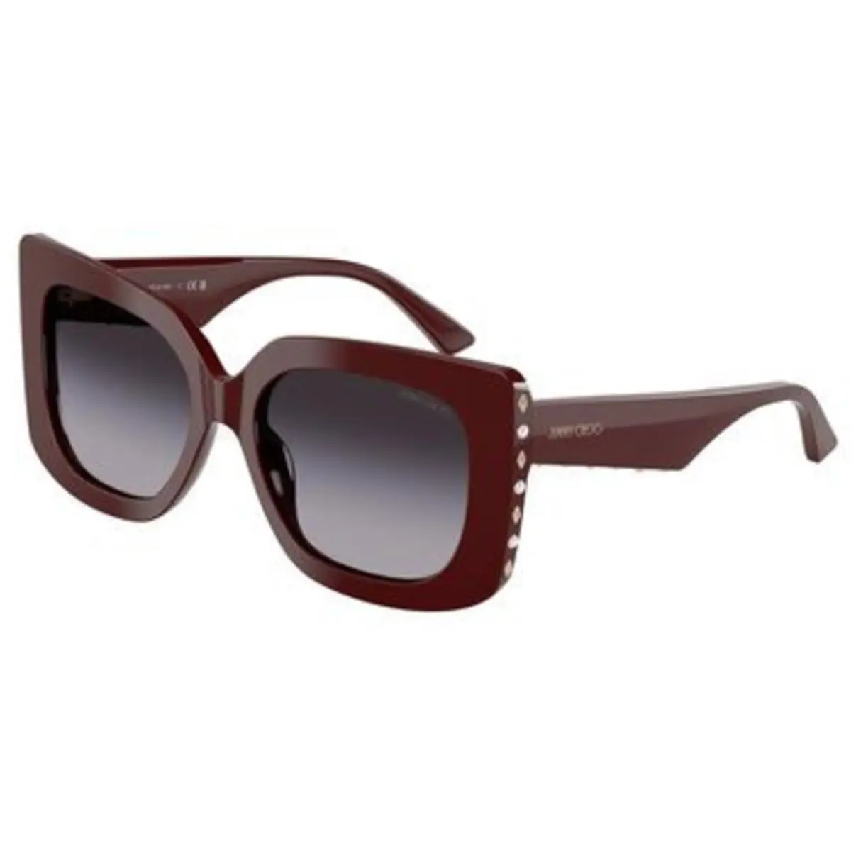 JC 5025 HF Red / Gradient Grey 50578G Size 54 Sunglasses by Jimmy Choo