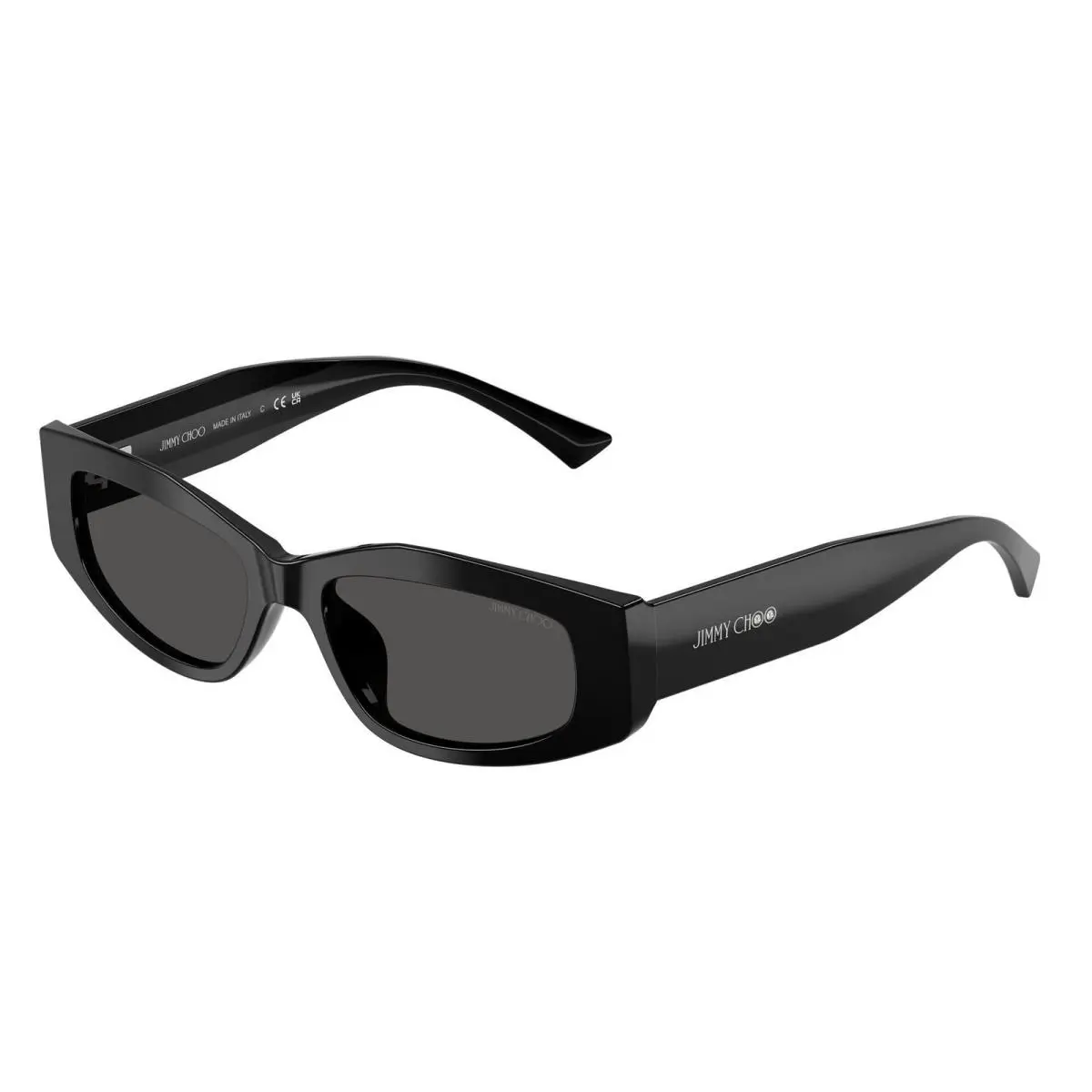 JC 5046 BU Black / Dark Grey 500087 Size 53 Sunglasses by Jimmy Choo