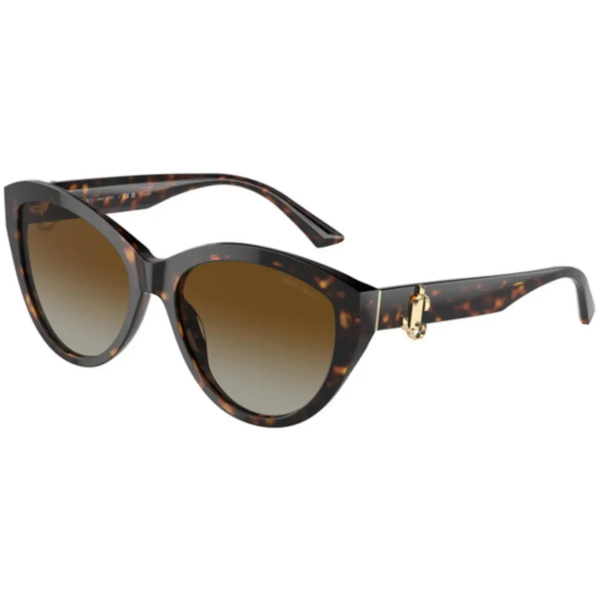 Jimmy Choo JC 5007 Havana / Polar Gradient Brown 5002T5 Size 55 Sunglasses