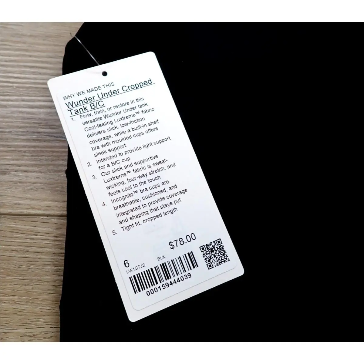 Lululemon clothing - Black 1