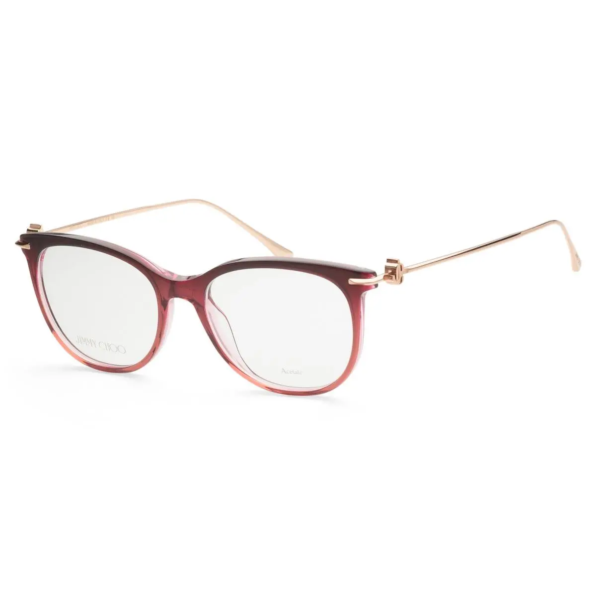 Women`s 52 mm Black Red Gradient Eyeglasses JC263-0EGL-00 by Jimmy Choo