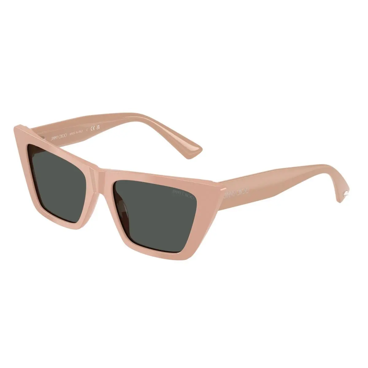 JC 5028 Pink / Dark Grey Polyamide Standard 501987 Size 53 Sunglasses by Jimmy Choo