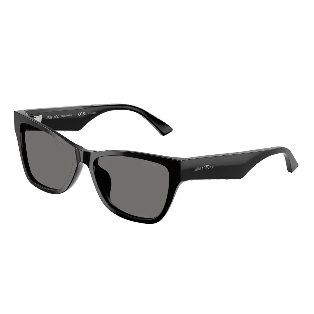 JC 5024 HU Black / Polar Grey 500081 Size 55 Sunglasses by Jimmy Choo