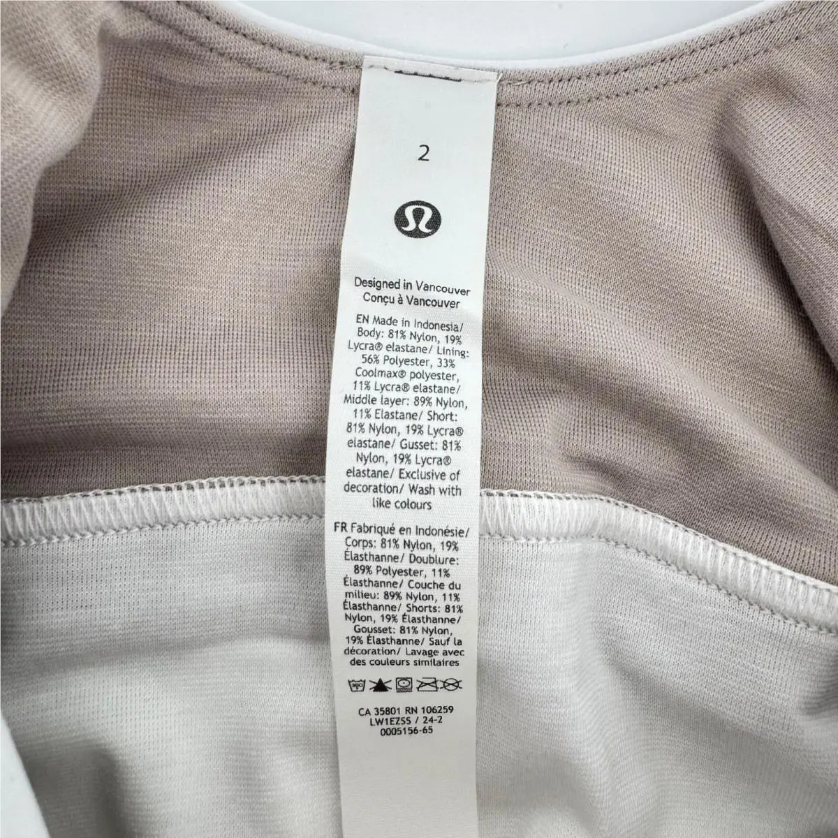 Lululemon clothing - White 3