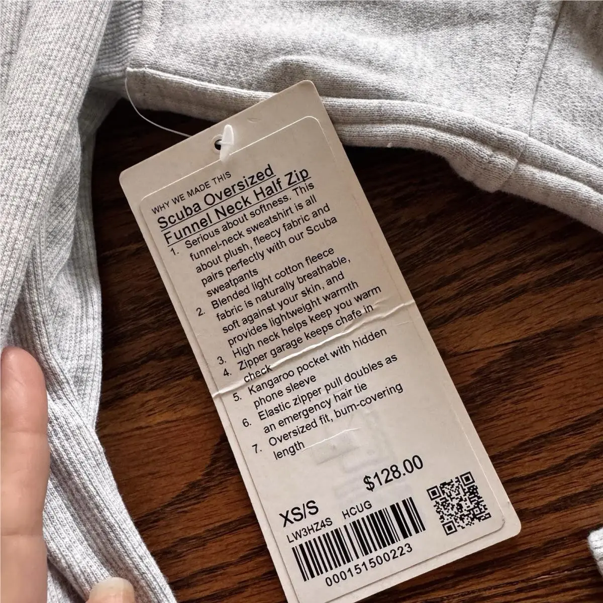 Lululemon clothing - Gray 2