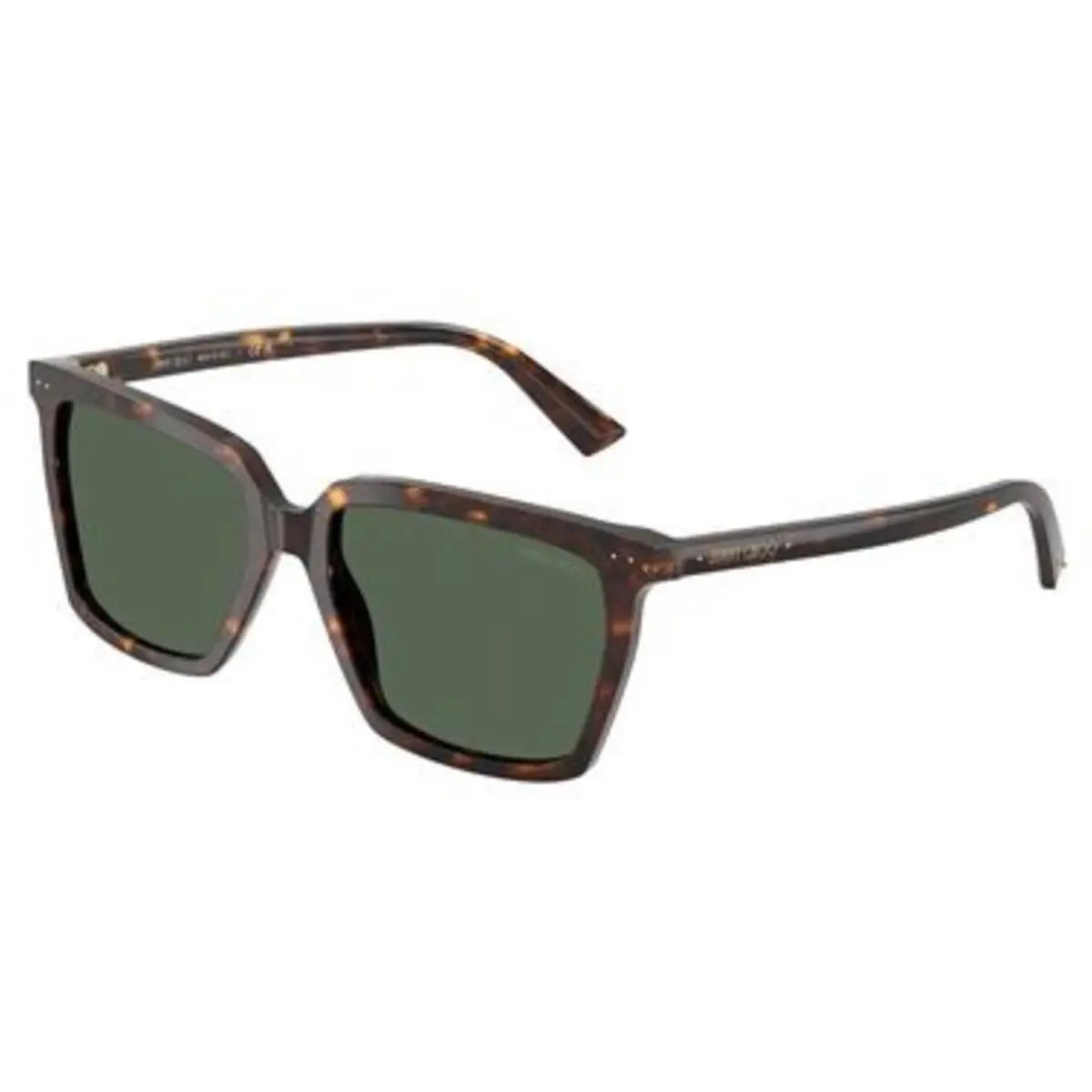 JC 5051 Havana / Dark Green 500271 Size 55 Sunglasses by Jimmy Choo