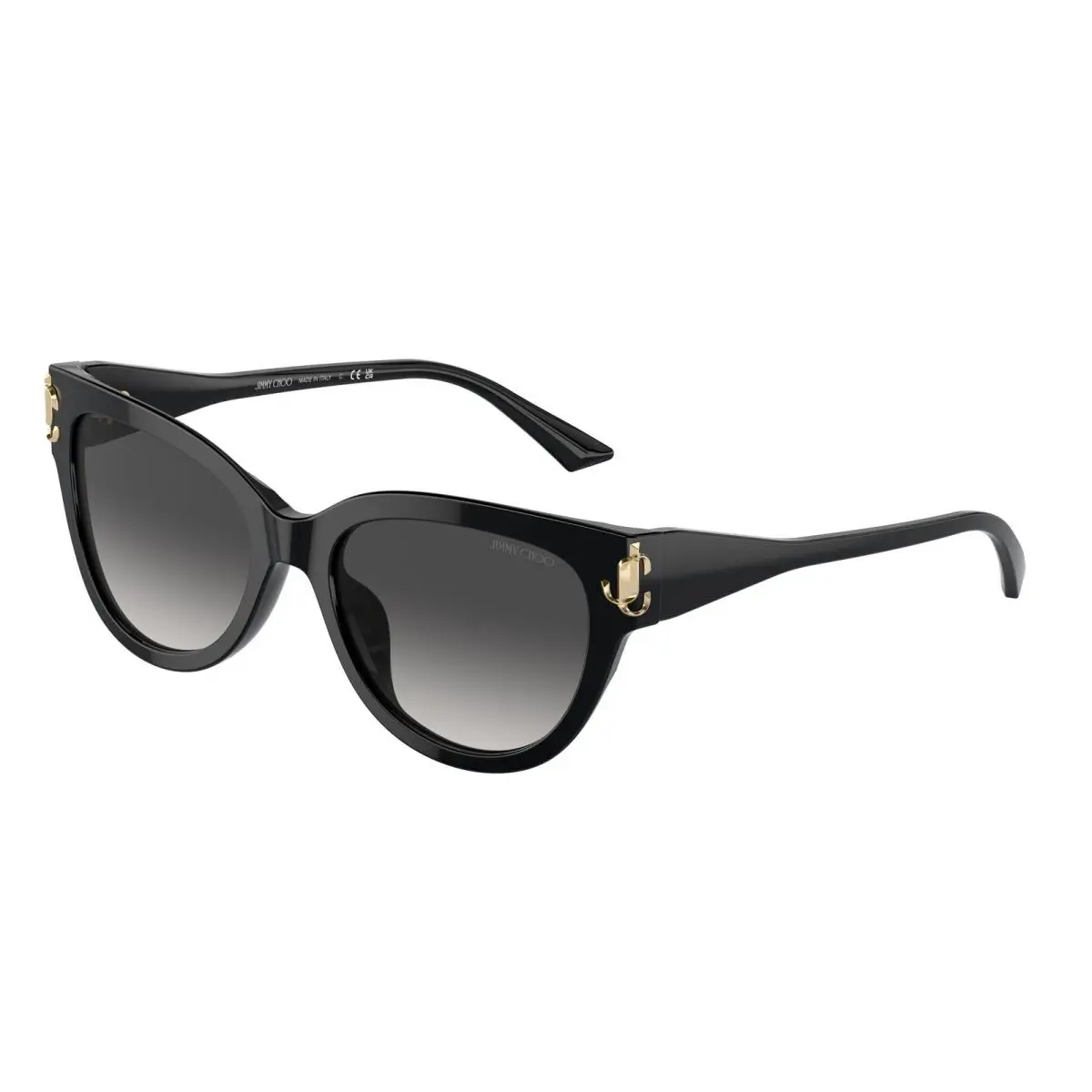 JC 5018 U Black Dark Grey 50008G Size 54 Sunglasses by Jimmy Choo