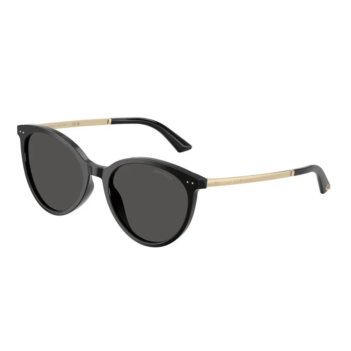 Jimmy Choo JC 5060 Black / Dark Grey 500087 Size 53 Sunglasses