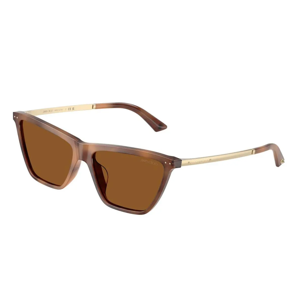 JC 5059 U Tan Havana / Dark Brown 509673 Size 56 Sunglasses by Jimmy Choo