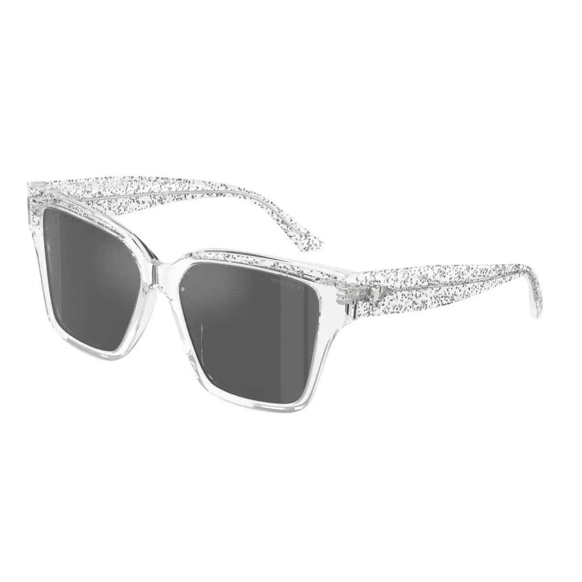 JC 5003 F Crystal/glitter Grey Mirror Si 50376G Size 55 Sunglasses by Jimmy Choo