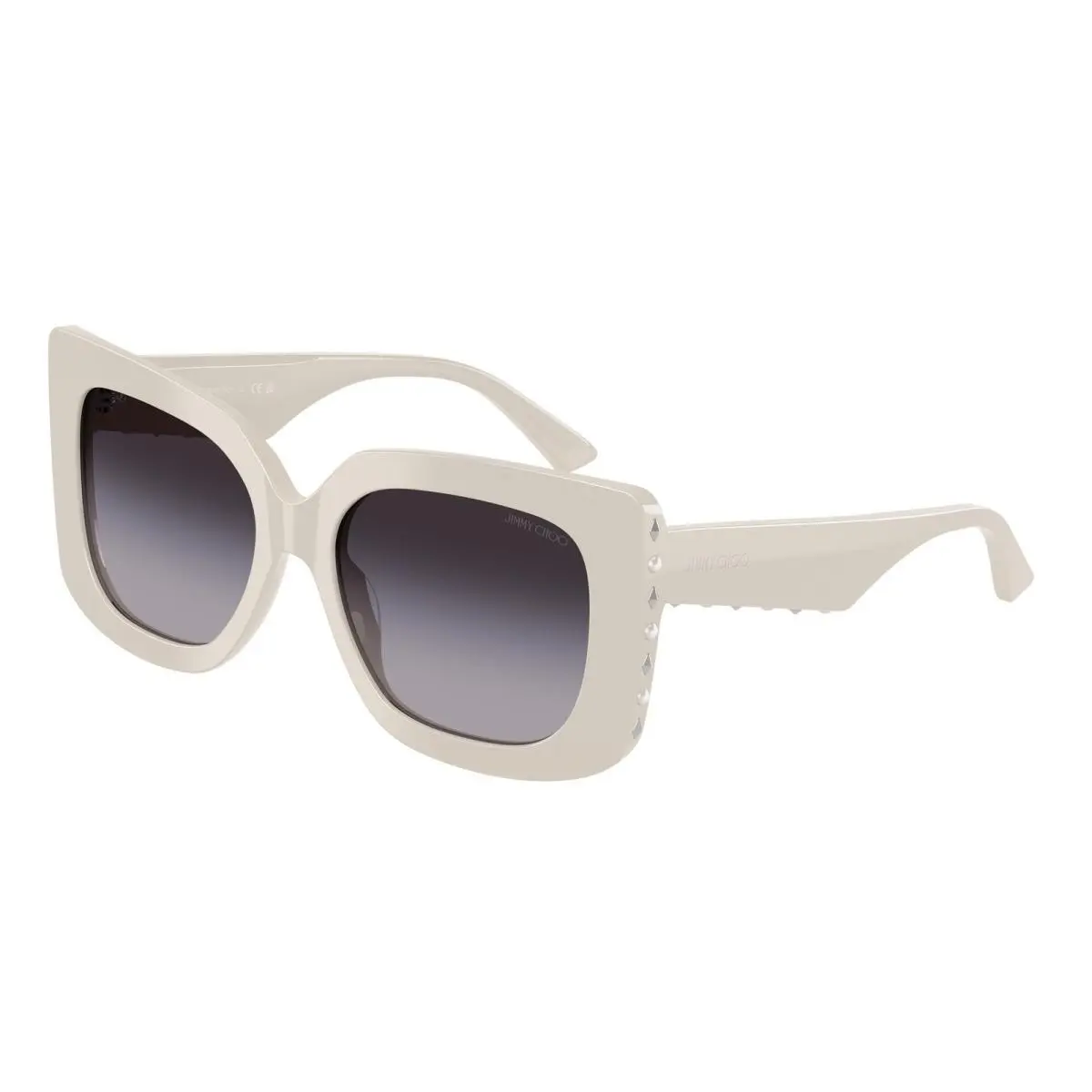 JC 5025 H Milk / Gradient Grey 50088G Size 54 Sunglasses by Jimmy Choo