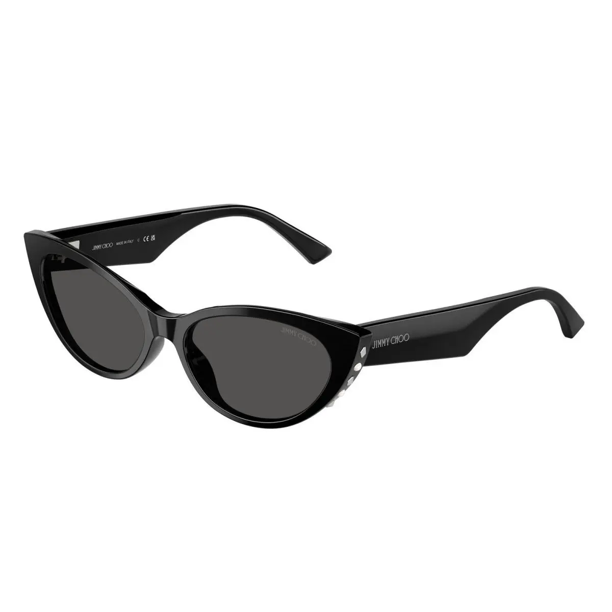 JC 5023 H Black / Dark Grey 500087 Size 55 Sunglasses by Jimmy Choo
