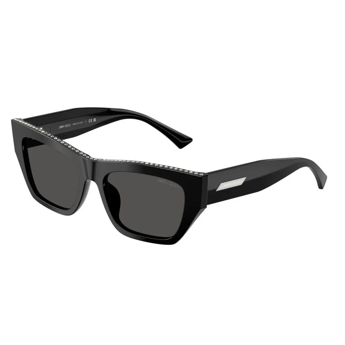 JC 5035 B Black / Dark Grey 500087 Size 54 Sunglasses by Jimmy Choo