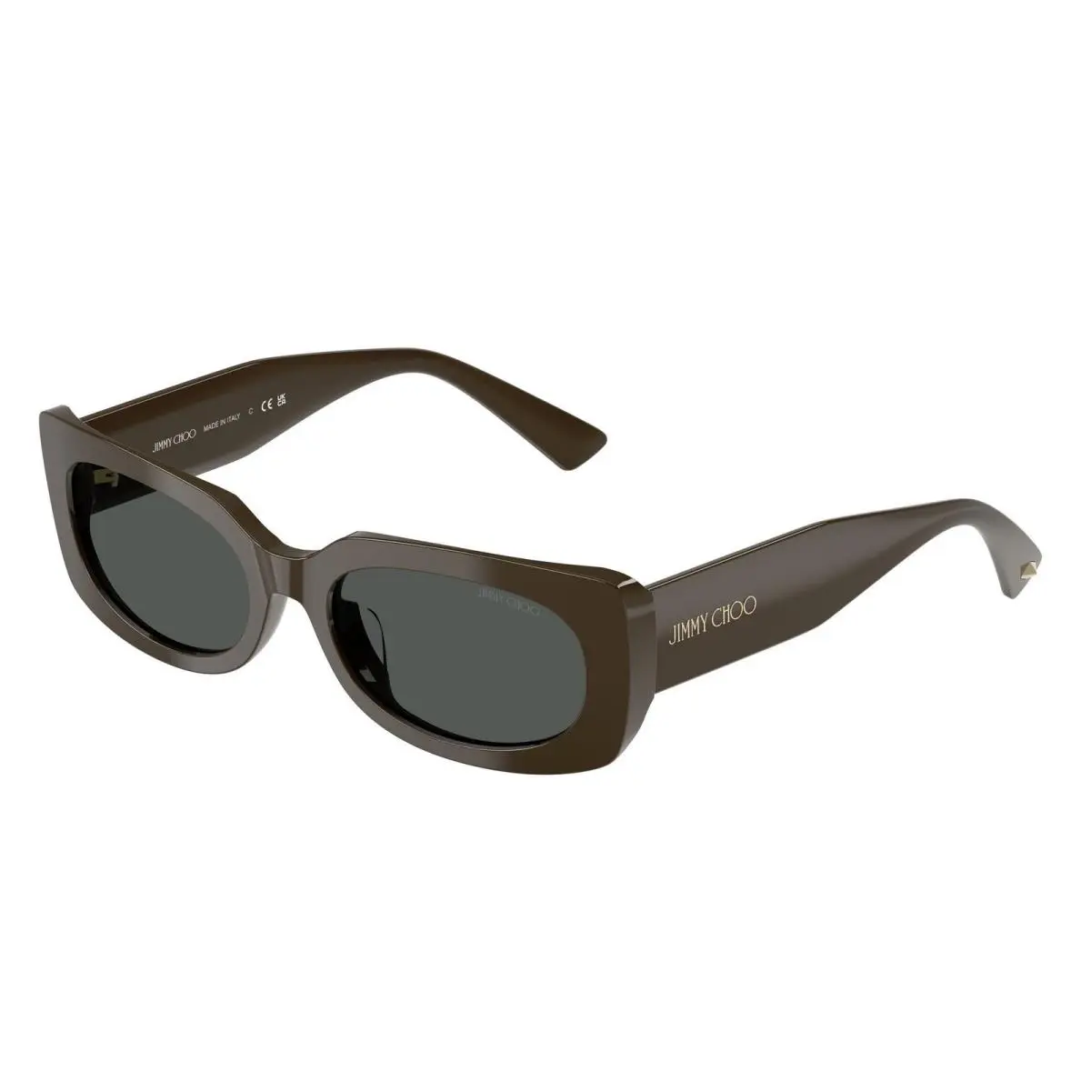 JC 5029 U Caper Green / Dark Grey 506087 Size 54 Sunglasses by Jimmy Choo