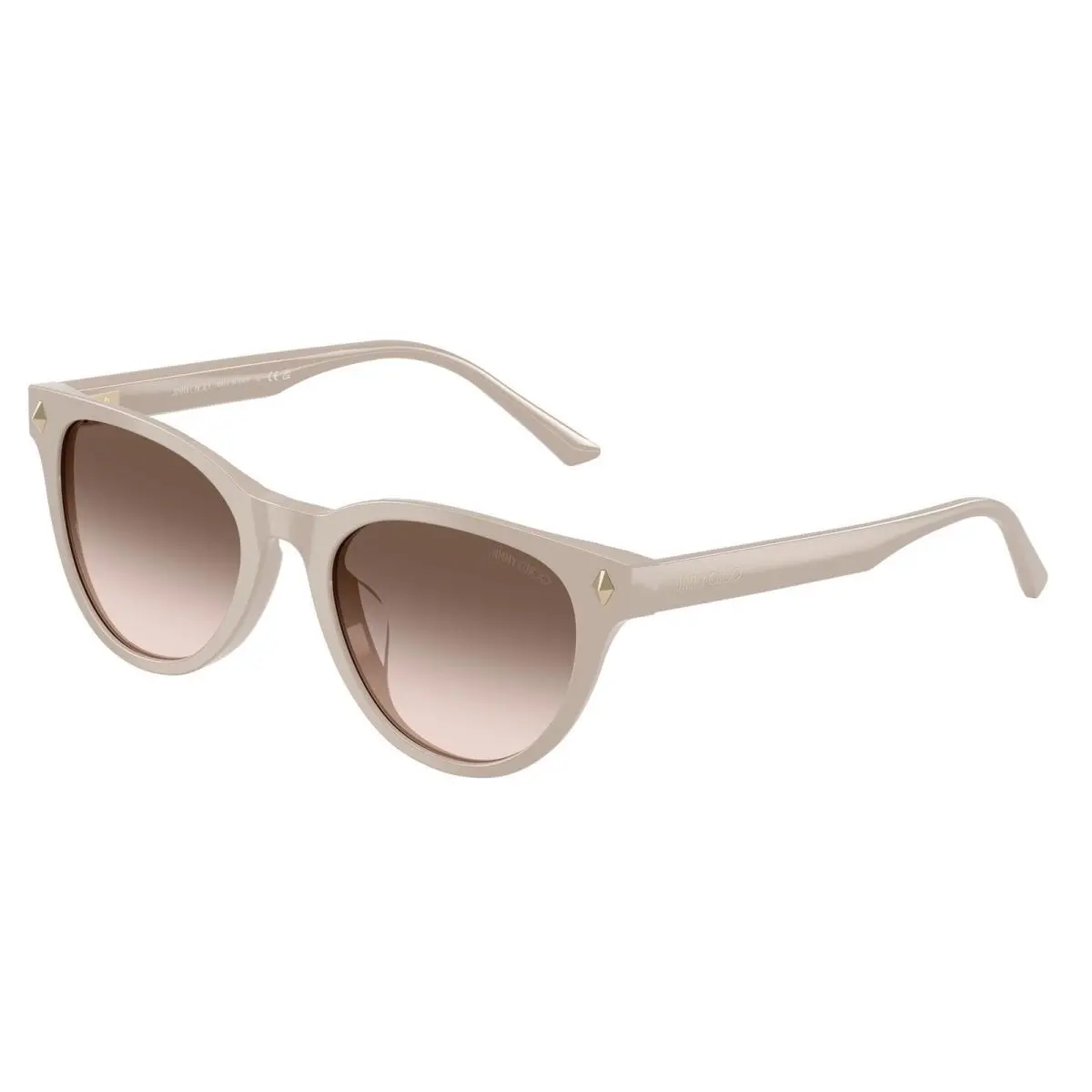 JC 5043 D Taupe / Pink Gradient Dark Grey 50333B Size 53 Sunglasses by Jimmy Choo
