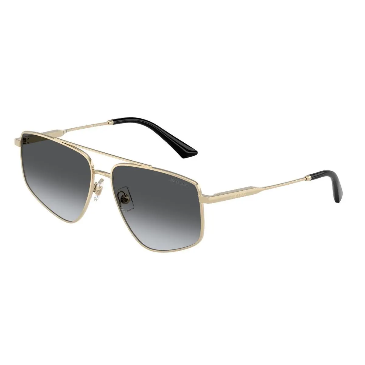 JC 4011 Pale Gold / Gradient Grey Polar 3006T3 Size 58 Sunglasses by Jimmy Choo